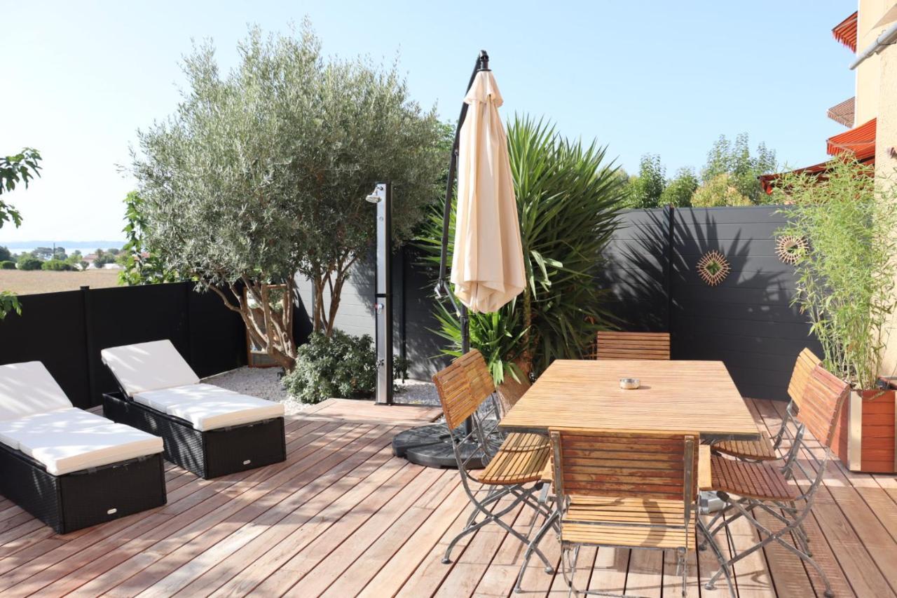 Apartamento Le Petit Sud Carqueiranne Exterior foto